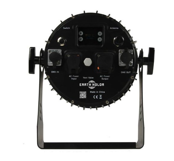 STARWAY EARTHKOLOR Projecteur à Led 12 x 12 Watts RGBWA +UV 6 en 1 sur Batterie
