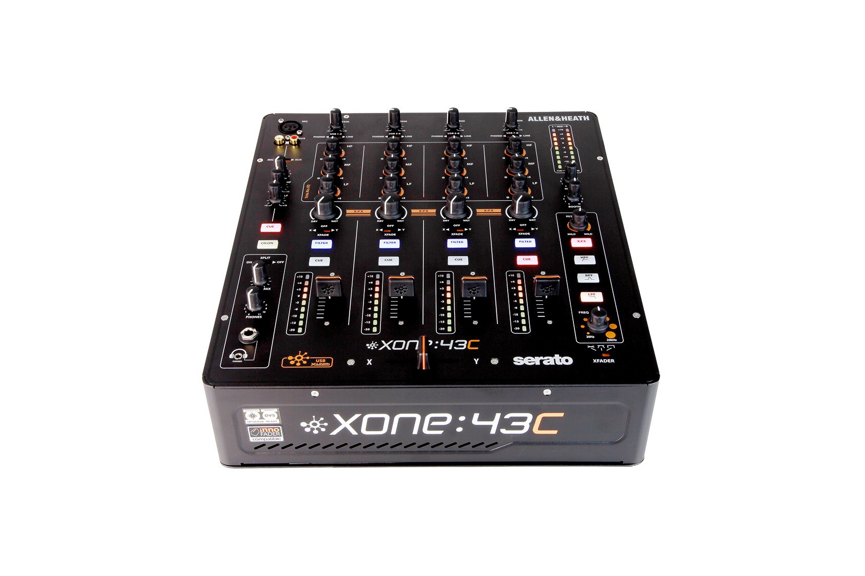 Allen & Heath Xone 43C Console DJ 4 Canaux + Carte Son Intégré — Allen & Heath