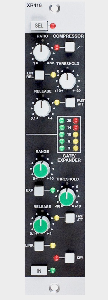 SSL XLogic™ X-Rack E Series Dynamics Module — Solid State Logic (SSL)