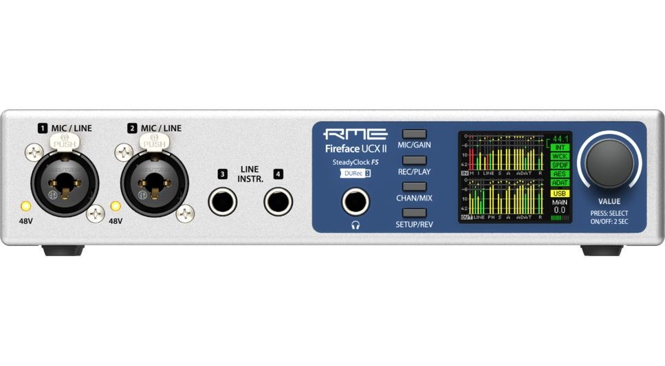 RME FIREFACE UCX II Interface Audio USB Haute Vitesse 40 Canaux