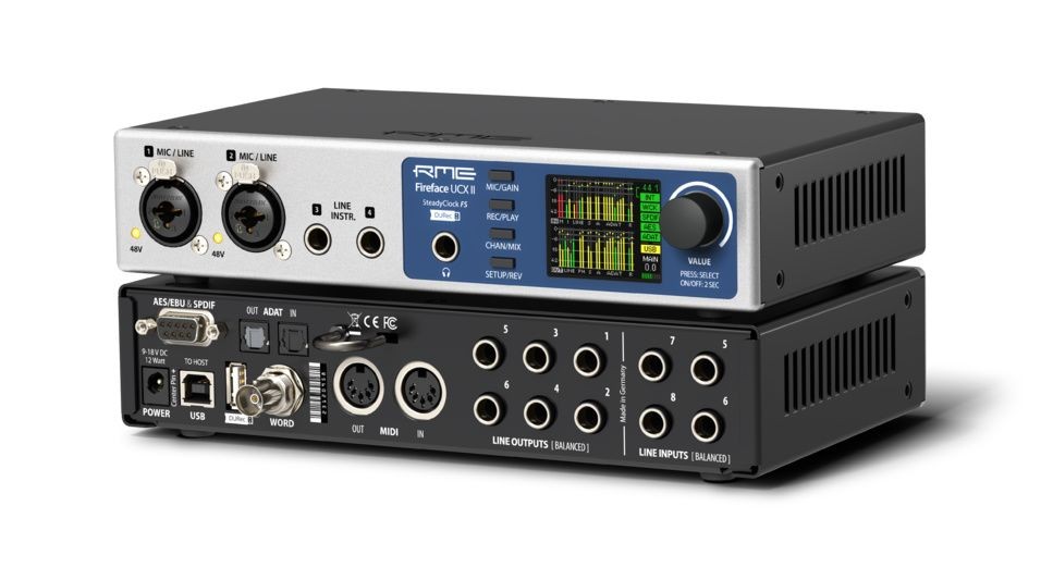 RME FIREFACE UCX II Interface Audio USB Haute Vitesse 40 Canaux — RME