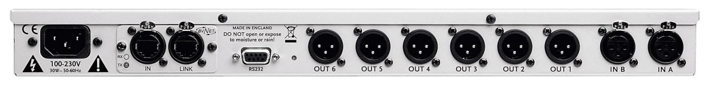 HK Audio DSM2060 Processeur de Diffusion 2 In/6 Out