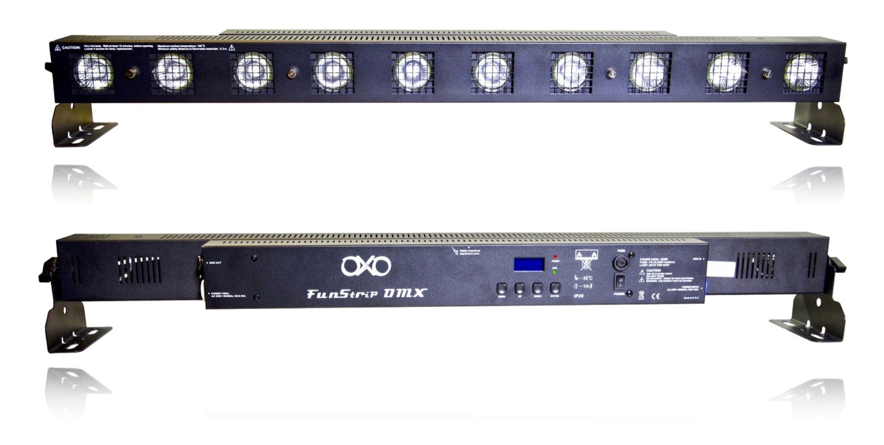 OXO FUNSTRIP 2R Rampe Lumineuse DMX 10 x 50 Watts — OXO