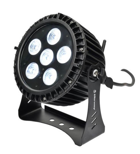 STARWAY WINDKOLOR Projecteur à Led 75 Watts RGBWA +UV 6 en 1 sur Batterie