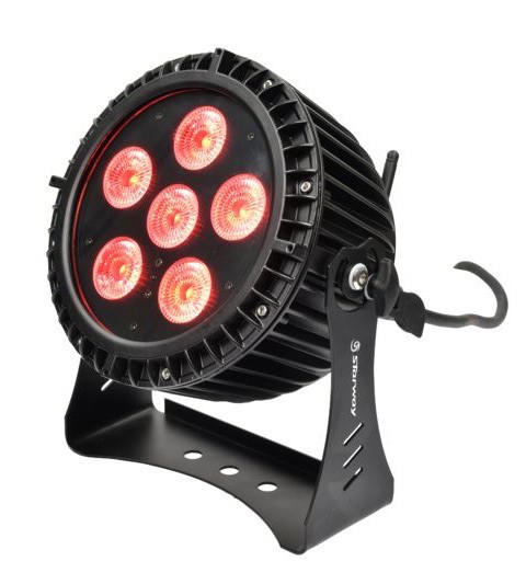 STARWAY WINDKOLOR Projecteur à Led 75 Watts RGBWA +UV 6 en 1 sur Batterie