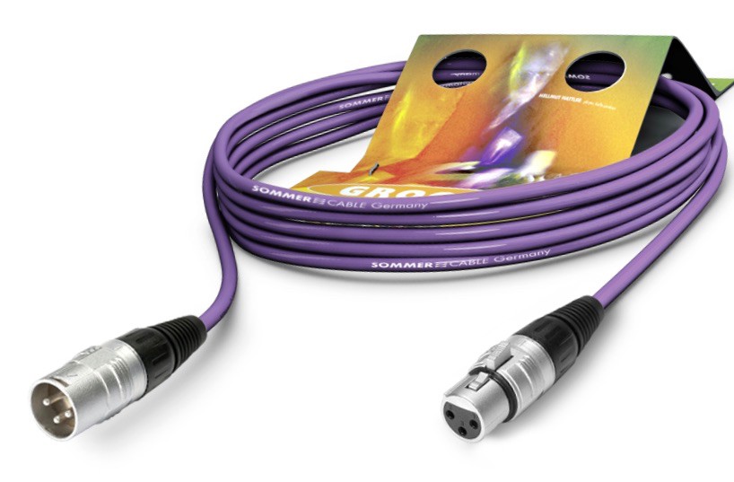Sommer Cable Stage 22 HighFlex Câble Microphone XLR/XLR Hicon (3Mètres)
