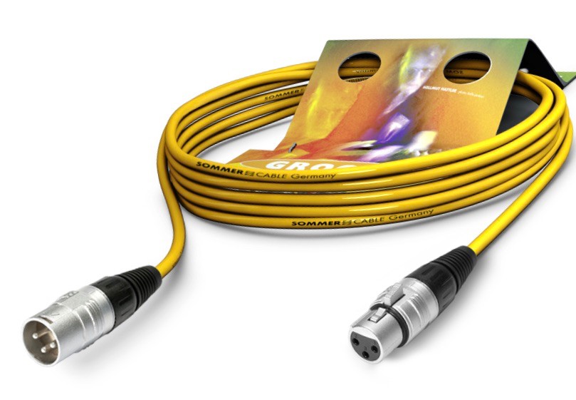 Sommer Cable Stage 22 HighFlex Câble Microphone XLR/XLR Hicon (3Mètres)
