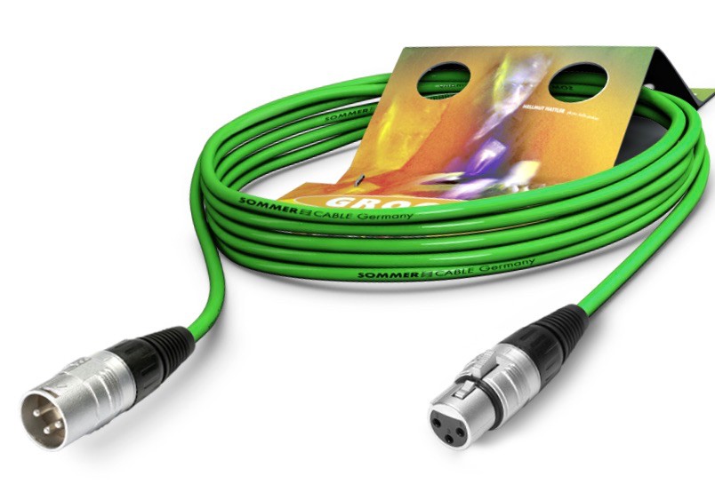Sommer Cable Stage 22 HighFlex Câble Microphone XLR/XLR Hicon (3Mètres)