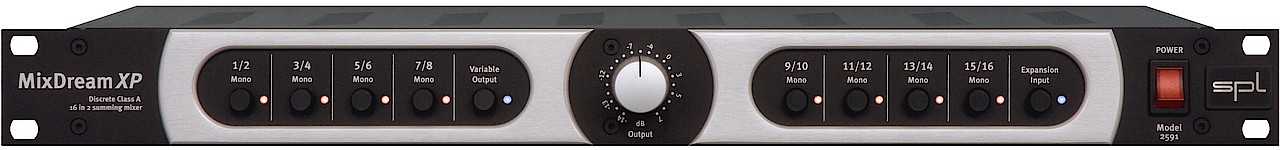SPL MIXDREAM XP Sommateur Analogique Class A 16+2 Canaux — SPL (Sound Performance Lab)