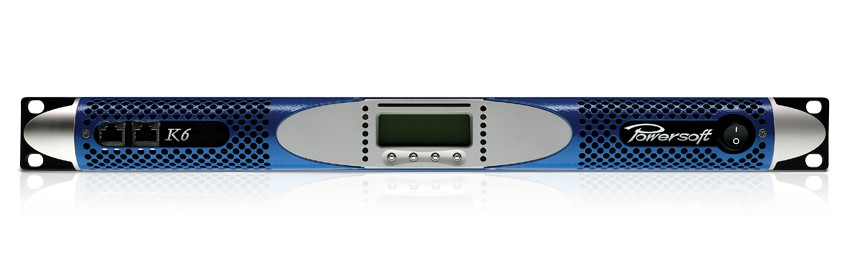 POWERSOFT K6 Amplificateur de Puissance 2 x 2500W (4Ω) + Option DSP — Powersoft