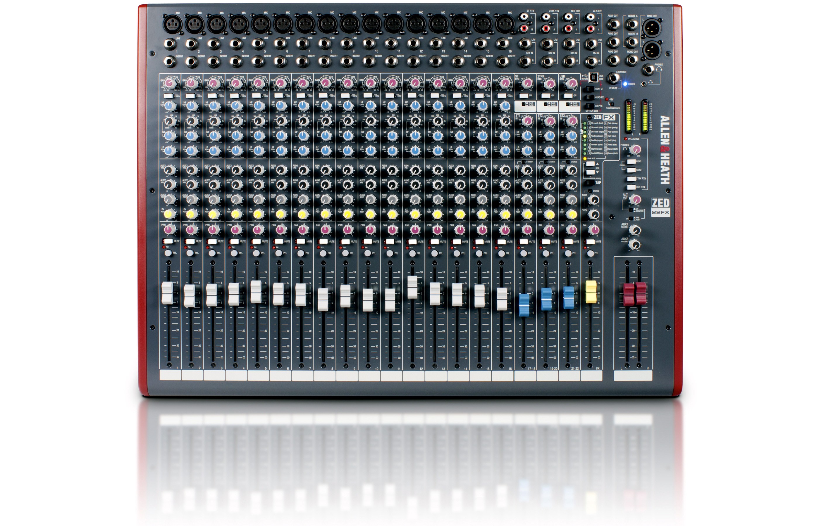 Allen & Heath ZED-22FX Console de Mixage Polyvalente