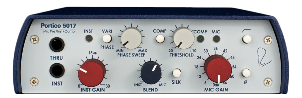 RUPERT NEVE Portico 5017 Compresseur/DI/MICPre Portable avec Variphase — Rupert Neve Designs