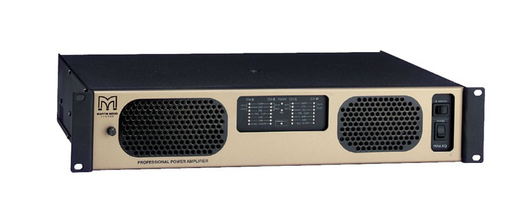 MARTIN AUDIO MA6.8Q Ampli 4 x 1700 Watts sous 4 Ohms — Martin Audio