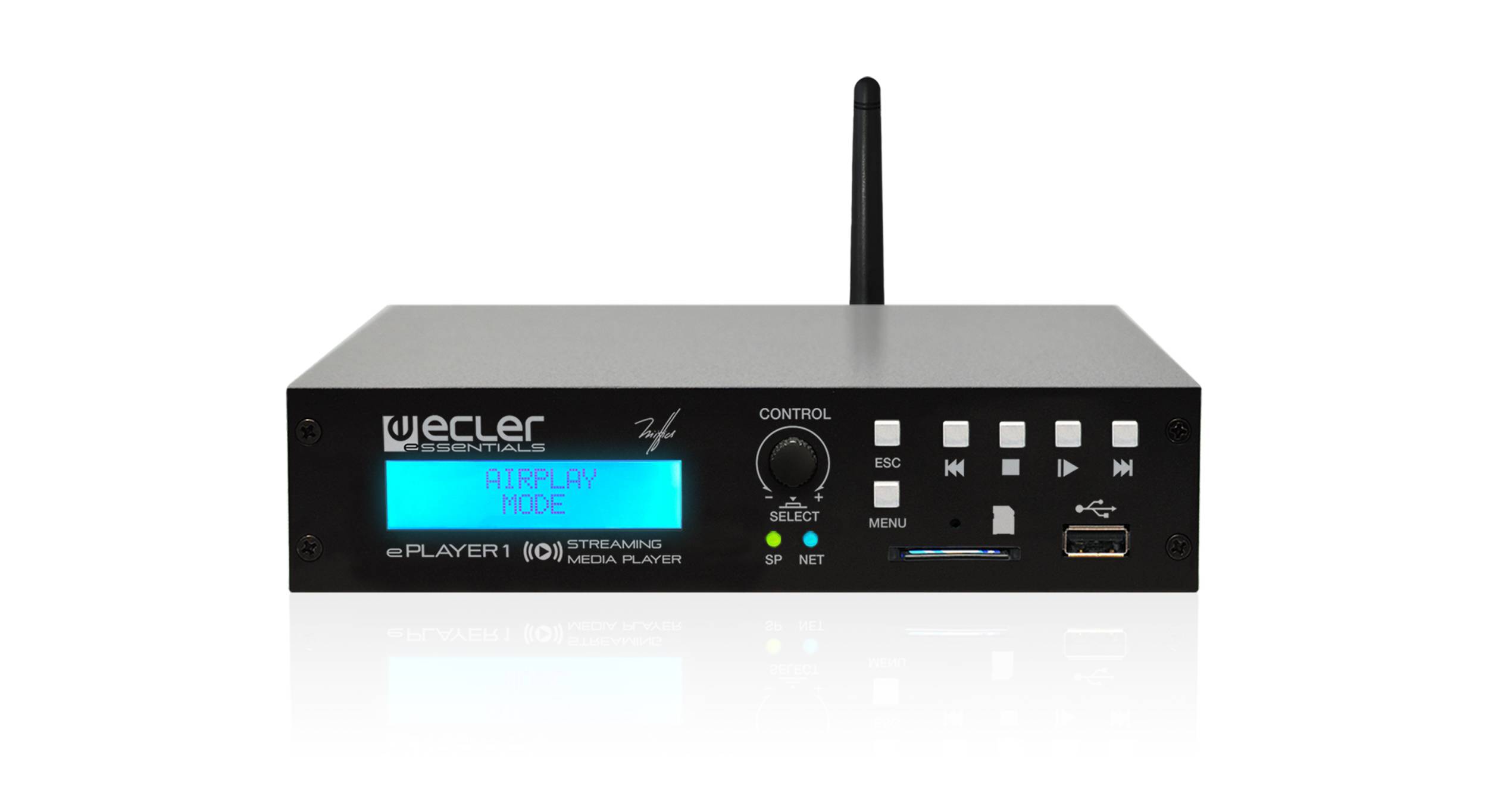 ECLER ePLAYER1 Lecteur audio Multimédia en Streaming et en Local — ECLER Audio VidÈo Acoustics