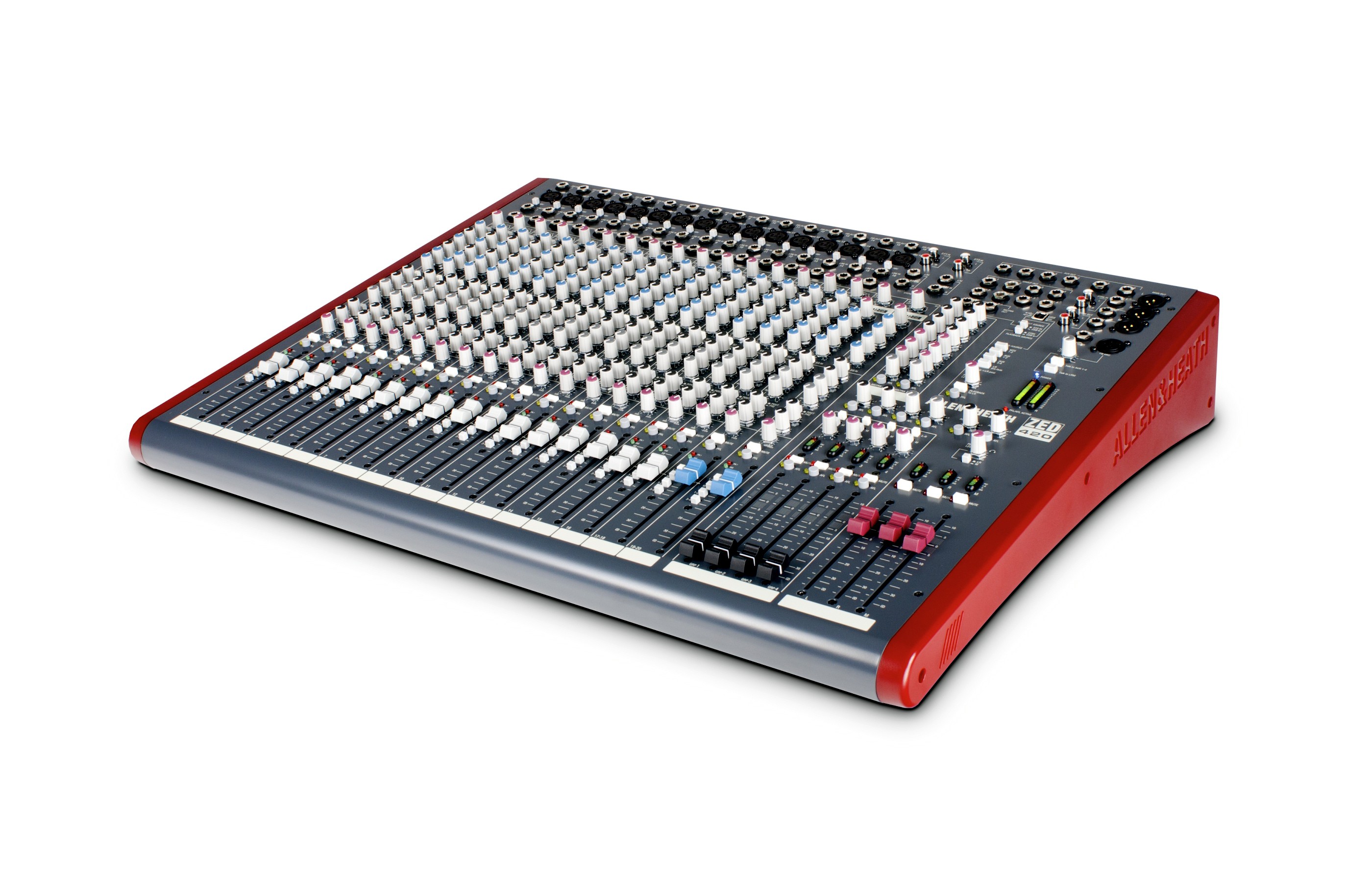 Allen & Heath ZED-420 Console de Mixage 16 Entrées 2 Stéréo 6 Aux + Port USB — Allen & Heath