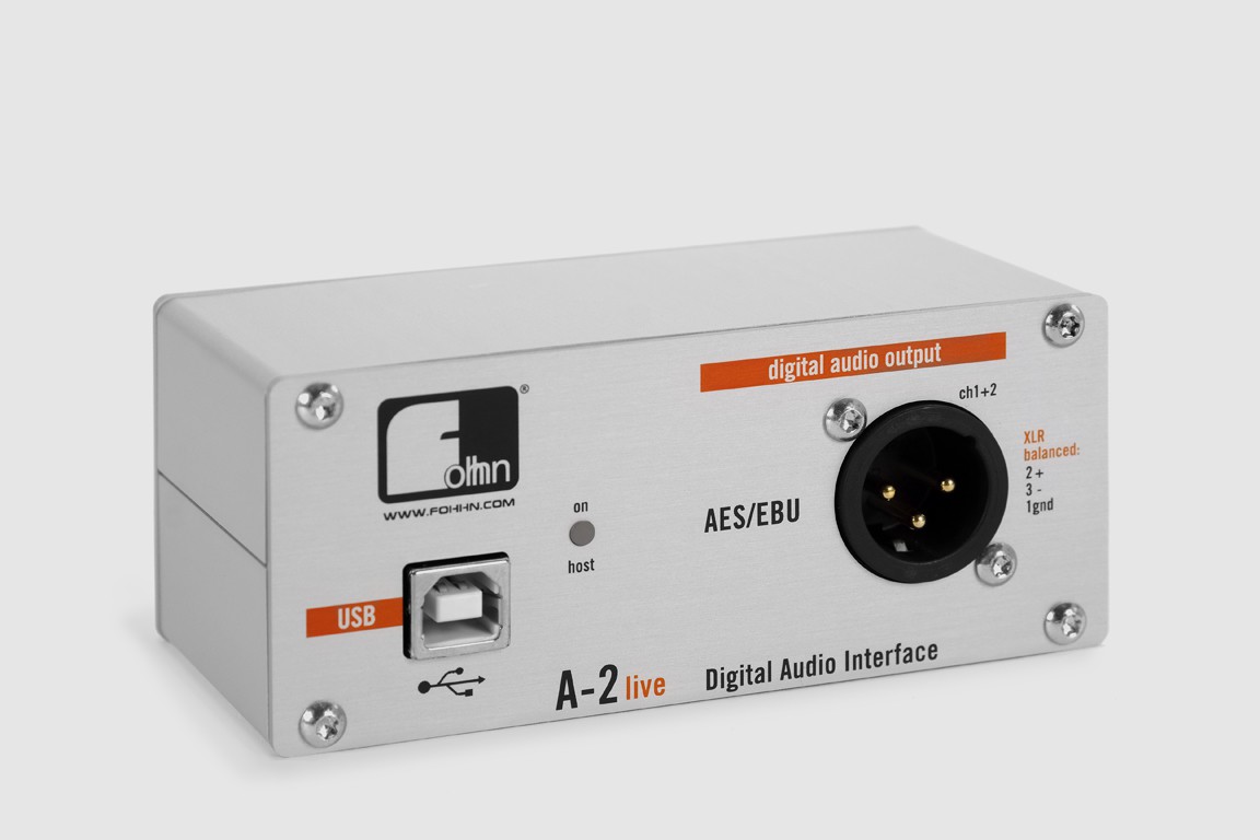 FOHHN AIREA Interface Audio USB/AES-EBU