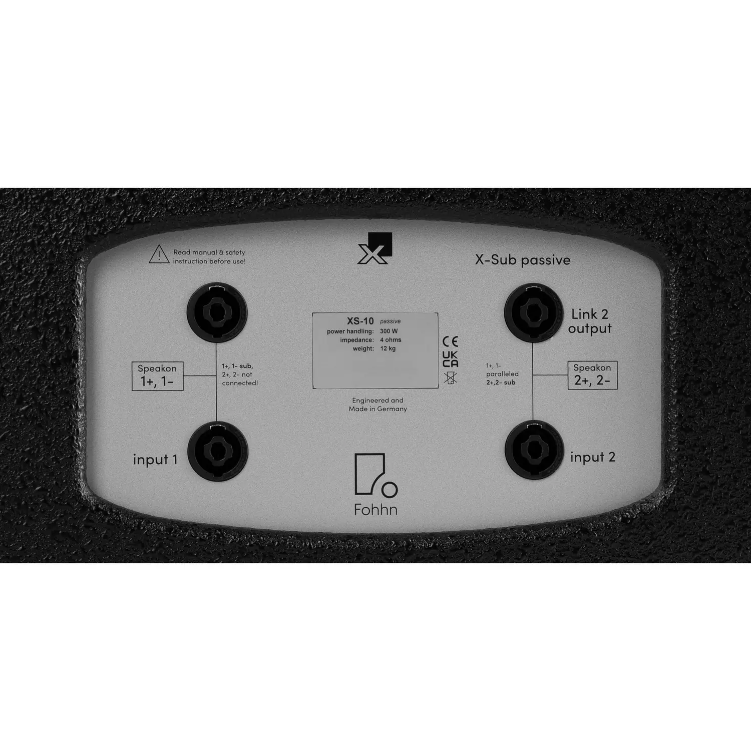 X Series XS-10 passive — vue 4