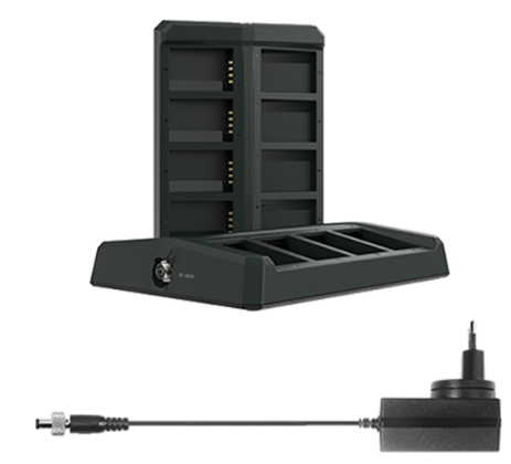 Chargeur 8 emplacements pour batterie C1-BAT - Hollyland C1-CH08 — HOLLYLAND