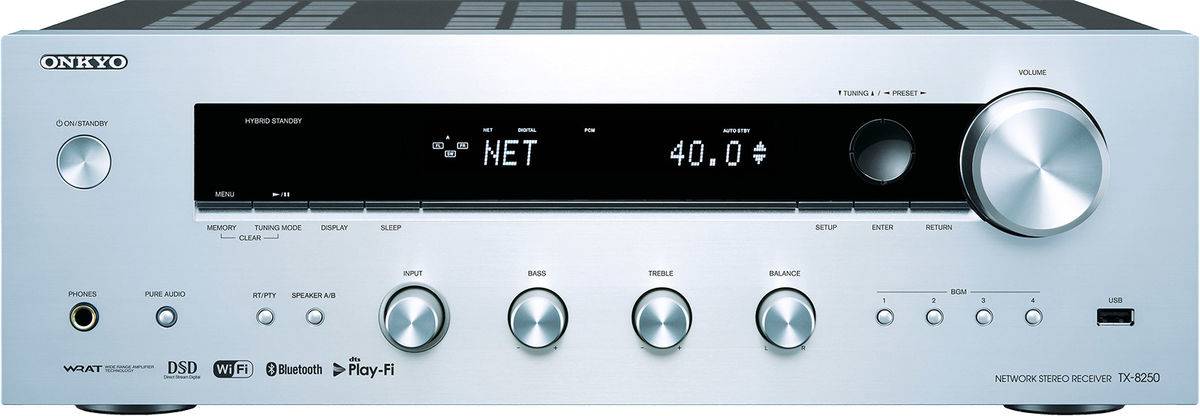 ONKYO TX-8250 Ampli-Tuner Réseau Stéréo 2 x 135 Watts sous 6 Ohms