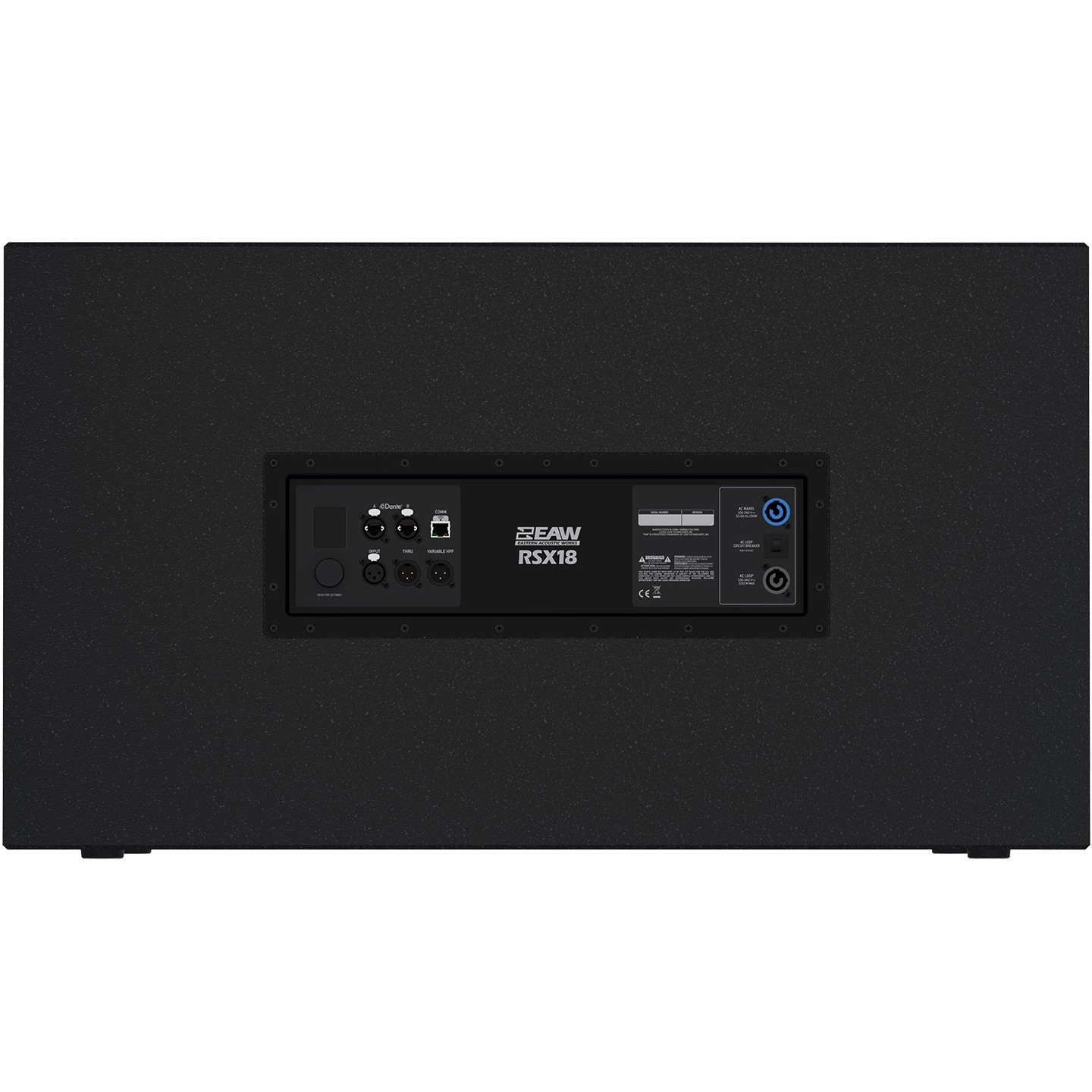 EAW RADIUS RSX18 Enceinte Subwoofer 18" Amplifiée 1000 Watts  avec DSP intégré