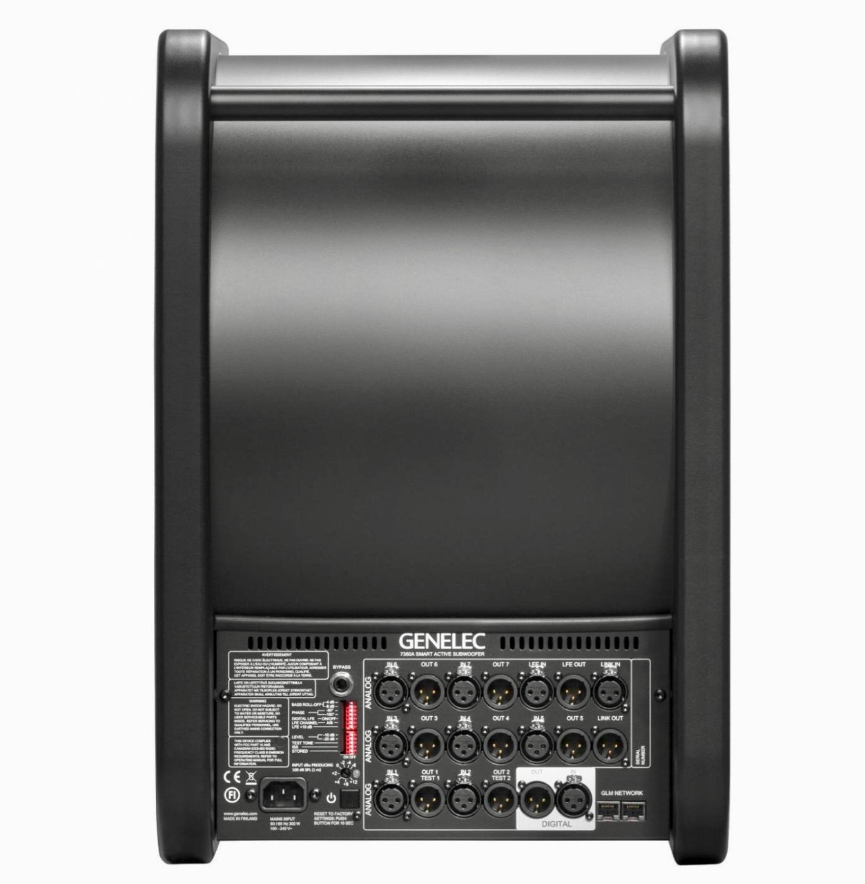 GENELEC 7370A SAM™ Caisson de Basse Amplifié de Studio avec DSP Intégré 400 Watts