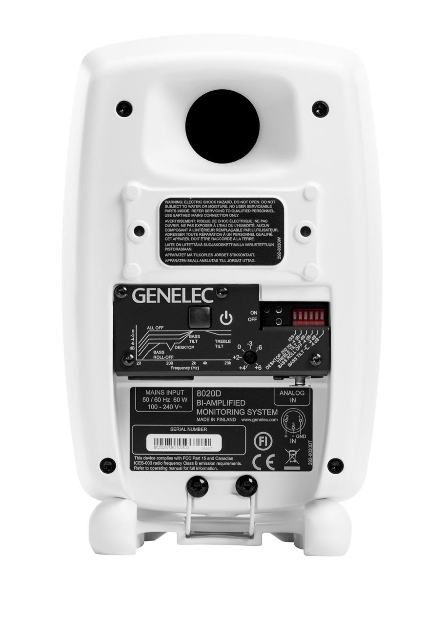 GENELEC 8020 DWM Enceinte Active de Monitoring  (La Paire)