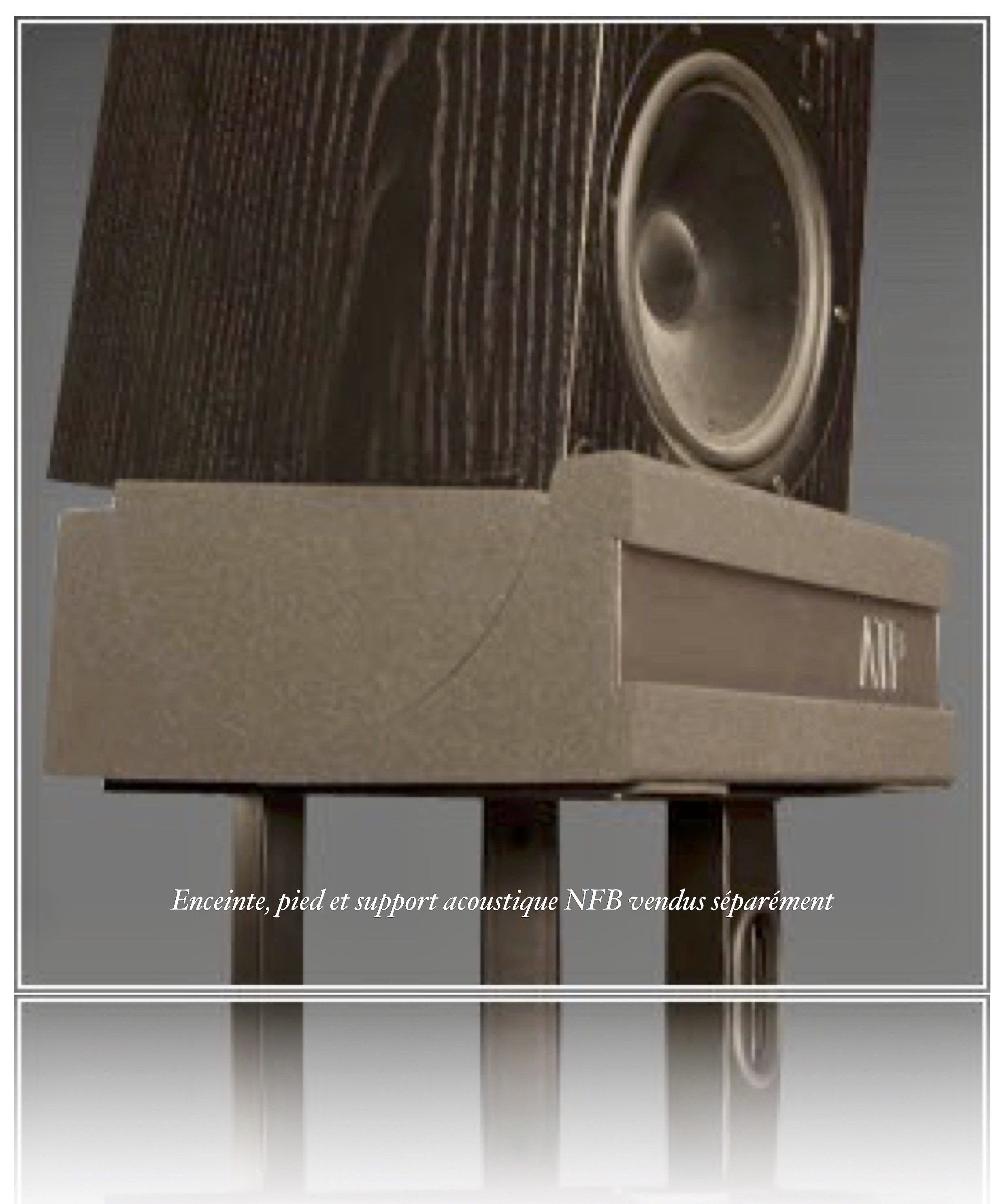 JOCAVI Near Field Base NFB® Support Acoustique pour Enceinte Bibliothèque ou Monitoring (La Paire) — JOCAVI Acoustics Panels