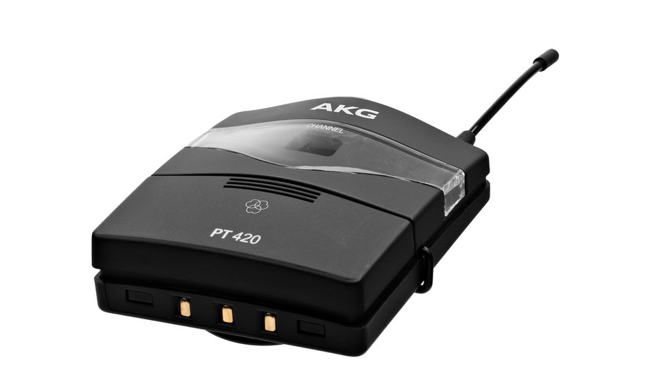 AKG WMS420 PRESENTER SET SYSTÈME SANS FIL AVEC MICROPHONE CRAVATE C417L BANDE B1