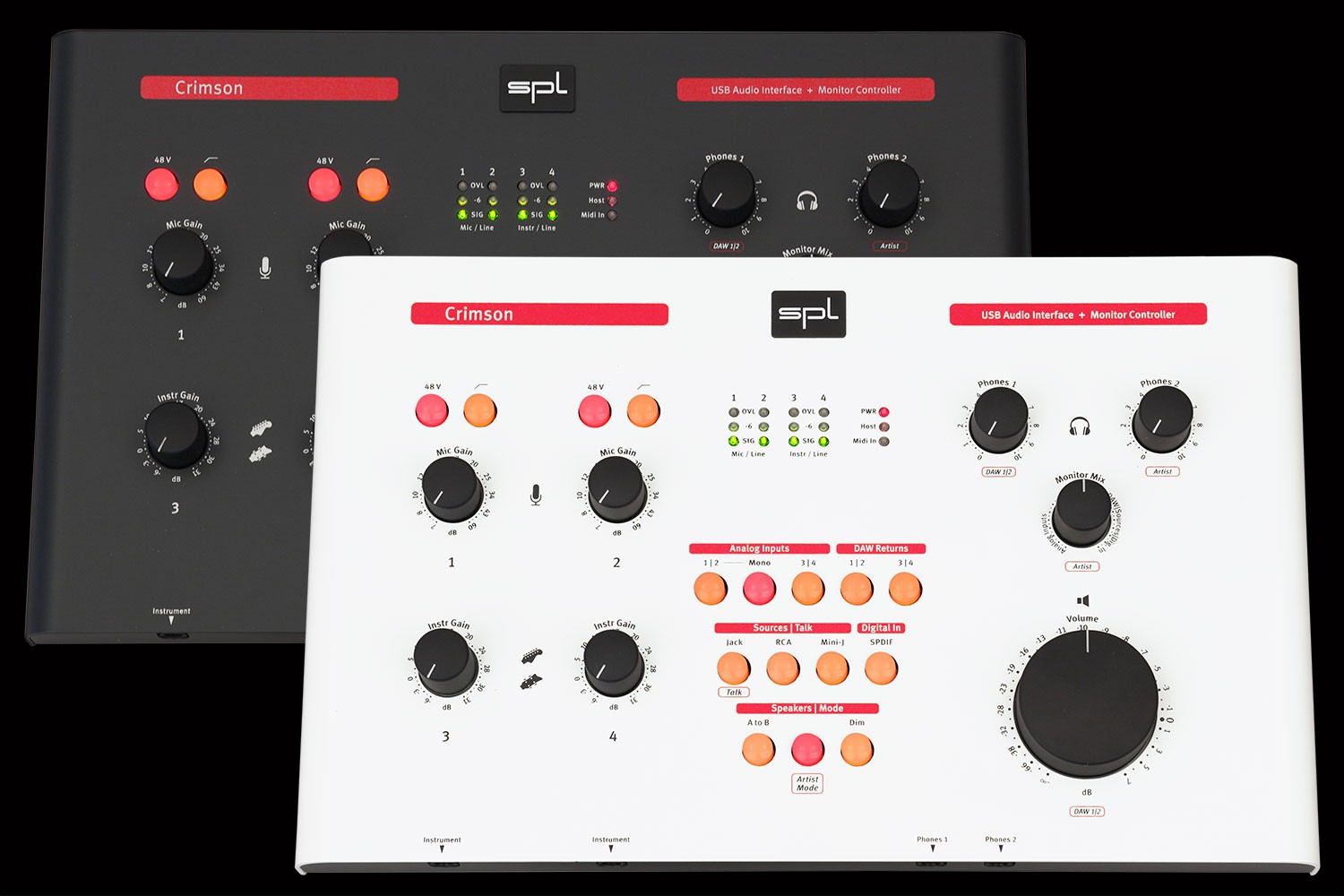 SPL CRIMSON 3 Interface Audio USB & Contrôle de Monitoring — SPL (Sound Performance Lab)