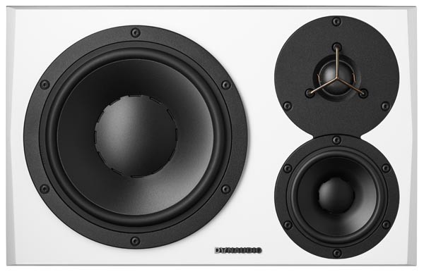 DYNAUDIO LYD48 Enceinte de Monitoring 3 Voies 180 Watts RMS (L'Unité) White Droite — DYNAUDIO