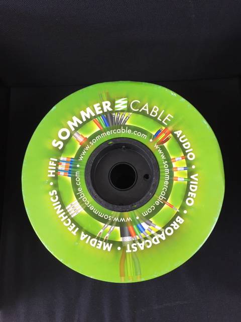 SOMMERCABLE Sc-Tribun Flat-Design Câble Haut-parleur Plat 2 x 2,50 mm² PVC Blanc