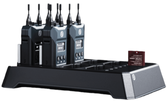 Chargeur 8+8 emplacements Beltpack Hollyland HL-M1 — vue 2
