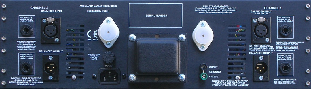 Manley Egaliseur Massive Passive version Mastering