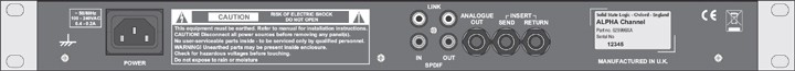 SSL XLogic™ Alpha Channel  Préampli / EQ