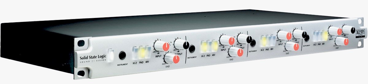 SSL XLogic™ Alpha-VHD - Préampli micro 4 canaux
