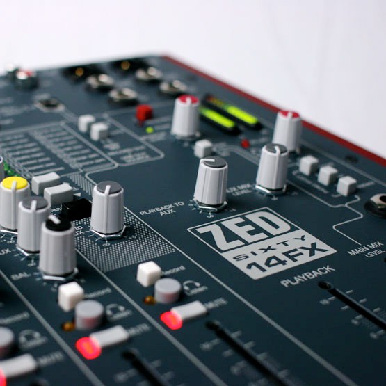 Allen & Heath ZED60-14FX Console de Mixage Polyvalente