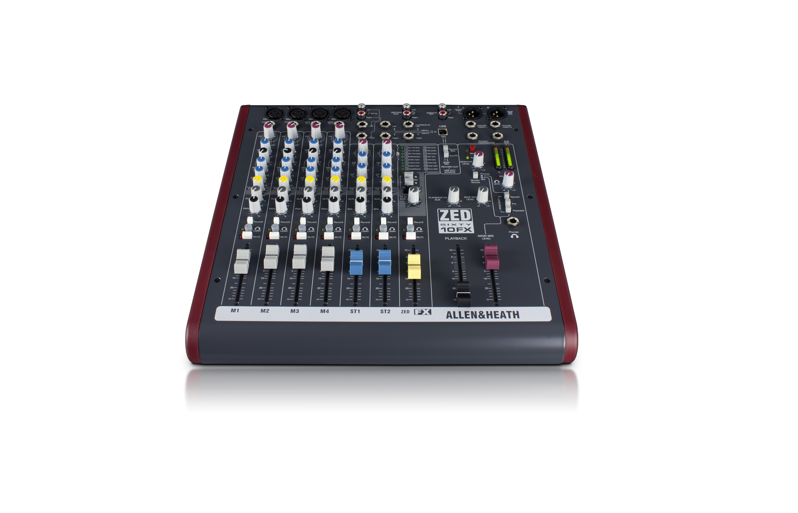 Allen & Heath ZED60-10FX Console de Mixage Polyvalente