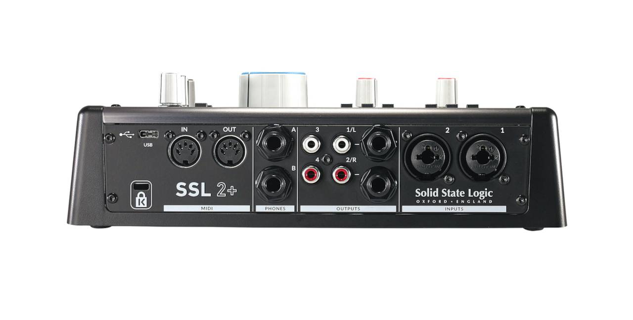 SSL 2+ Interface Audio 2 Entrées / 4 Sorties USB-C 24 Bits/192 kHz