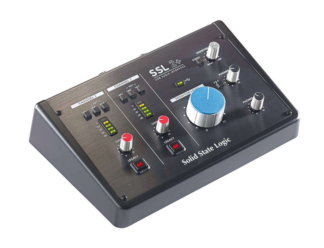 SSL 2+ Interface Audio 2 Entrées / 4 Sorties USB-C 24 Bits/192 kHz
