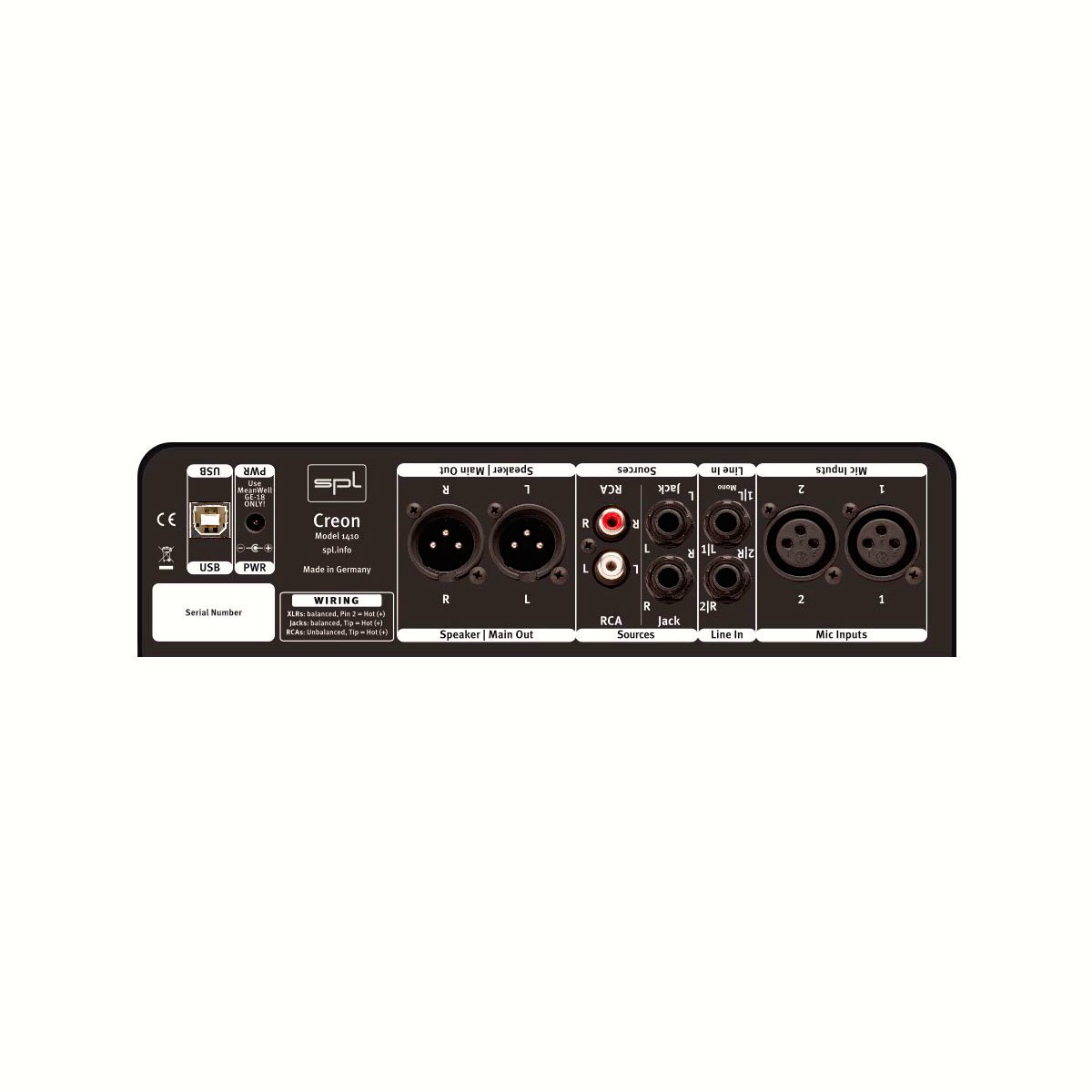 SPL CREON Interface Monitoring Preamp Audio