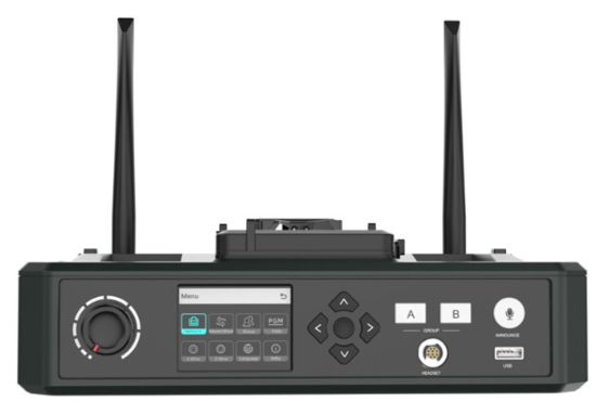 Base intercom C1 PRO - Hollyland C1P-HUB — vue 3