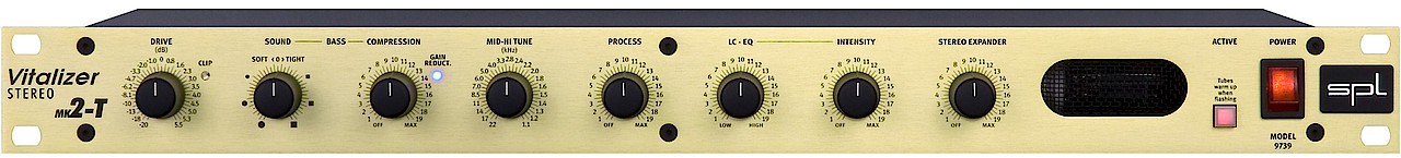 SPL STEREO VITALIZER MK2-T Enhancer à Tubes — SPL (Sound Performance Lab)