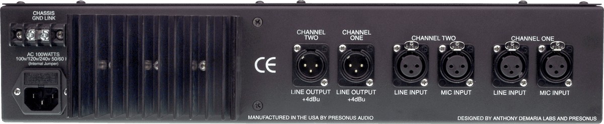 PRESONUS ADL 600 Tranche de Console à Tubes 