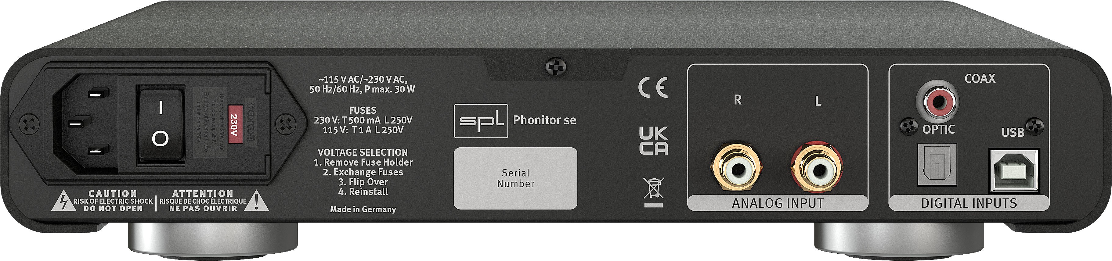 SPL PHONOS Préamplificateur Phono pour Platine Vinyle Audiophile — SPL (Sound Performance Lab)
