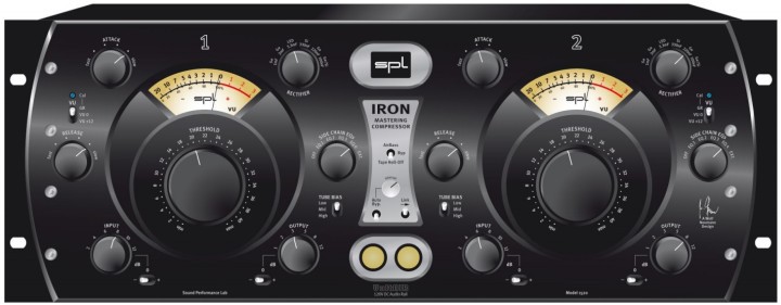 SPL IRON Mastering Compresseur à Lampes — SPL (Sound Performance Lab)