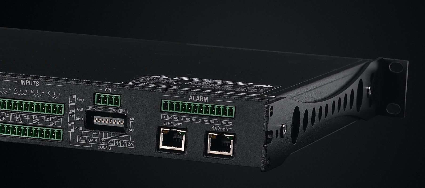 VOID Bias Q1 Amplificateur Numérique de Puissance DSP 4 x 300 Watts (8Ω)