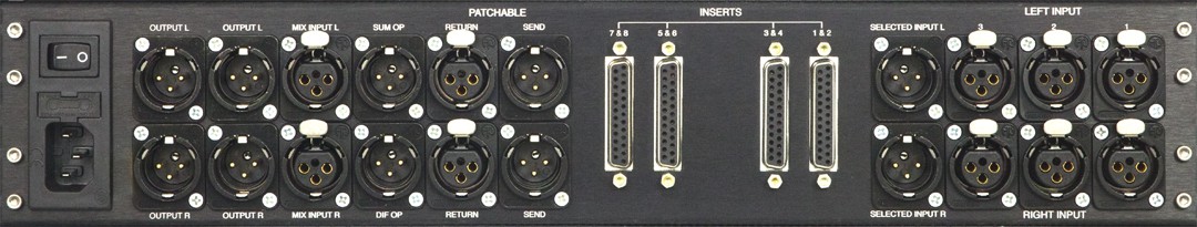 Manley BACKBONE - Sélecteur d'Insert de MASTERING