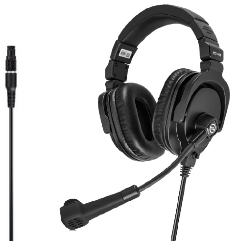 Combiné micro/casque 2 oreilles - HollyLand HL-M1-DH-8PIN-01 — HOLLYLAND