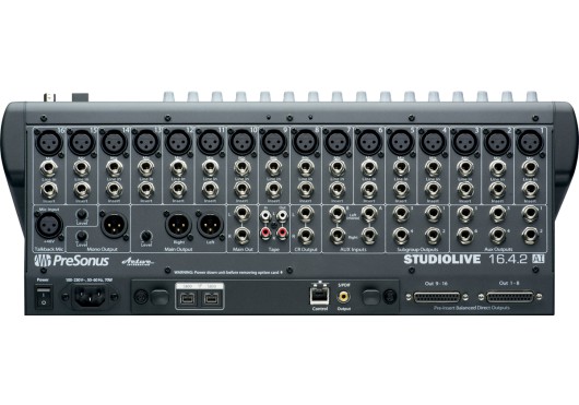 PRESONUS STUDIOLIVE 16.4.2AI Console Mixage 16 Entrées