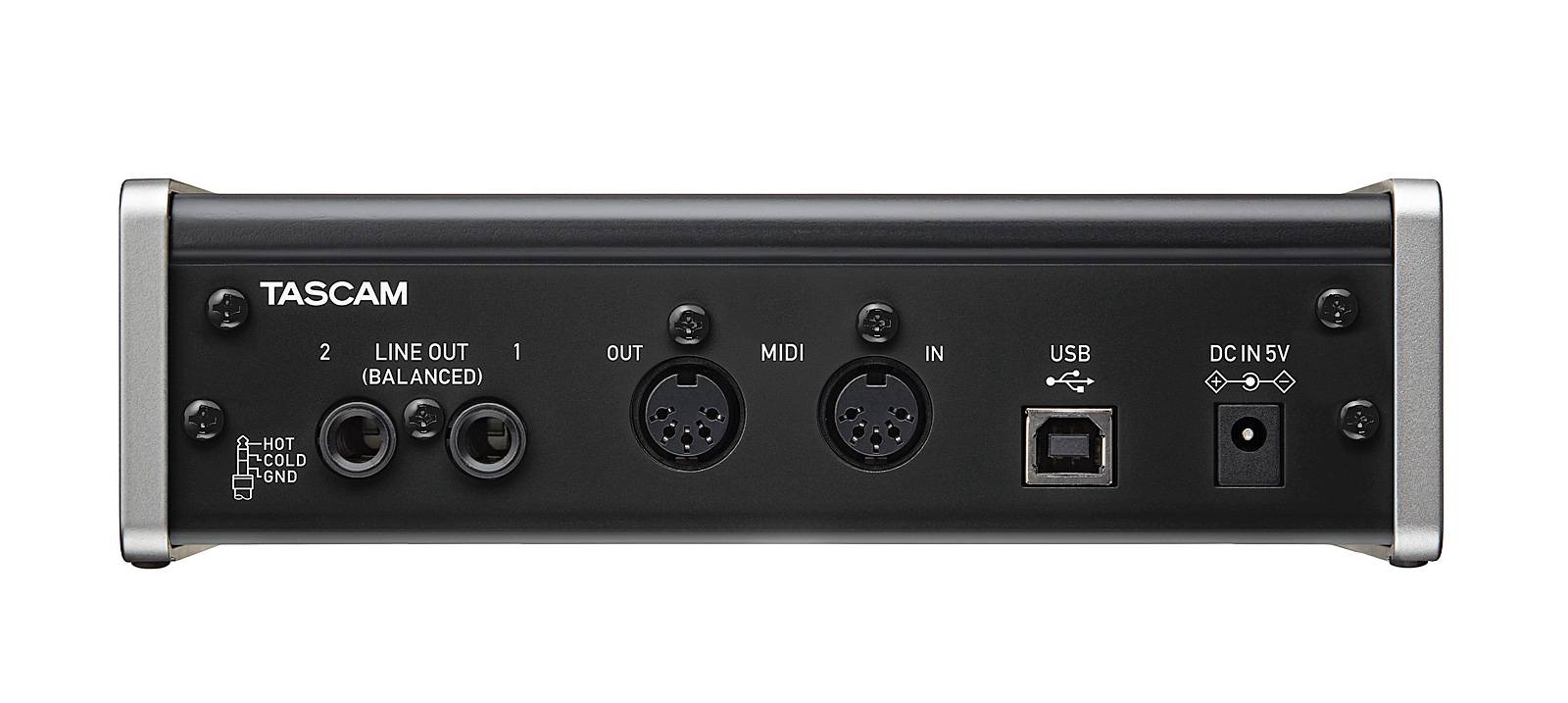 TASCAM US-2x2 Interface Audio MIDI-USB (2 entrées, 2 sorties)